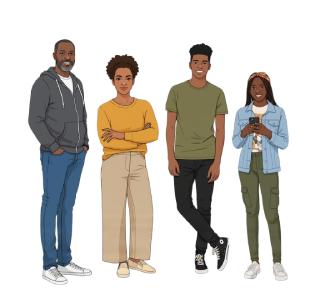 C-Frédéric Diallo, Nadège Diallo, Maxime Diallo, Léa Diallo